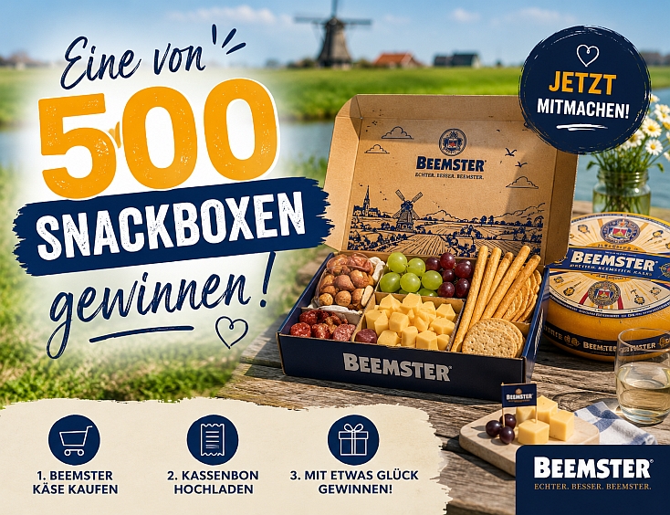 Eine von 500 Snackboxen gewinnen