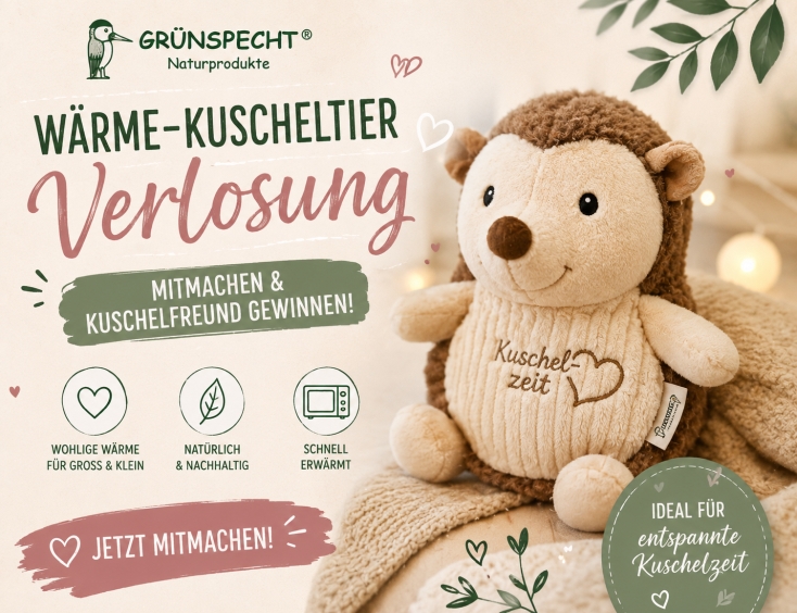 GRÜNSPECHT Wärme-Kuscheltier
