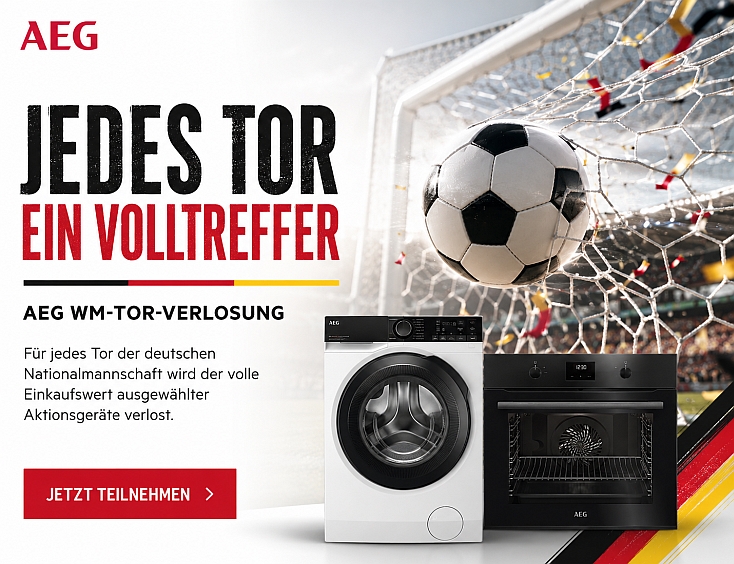 AEG WM-Tor-Verlosung