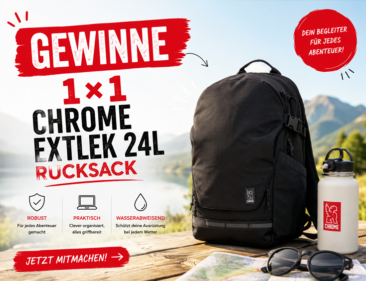 Chrome Extlek 24L Rucksack gewinne