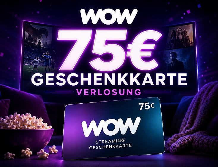 WOW Streaming Geschenkkarte 75€
