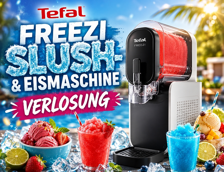 Tefal Freezi Slush- und Eismaschine
