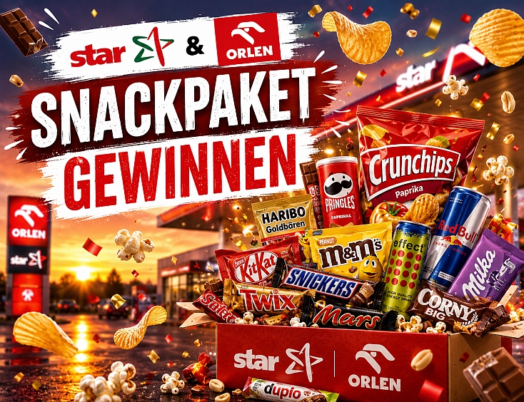 star und ORLEN Snackpaket gewinnen