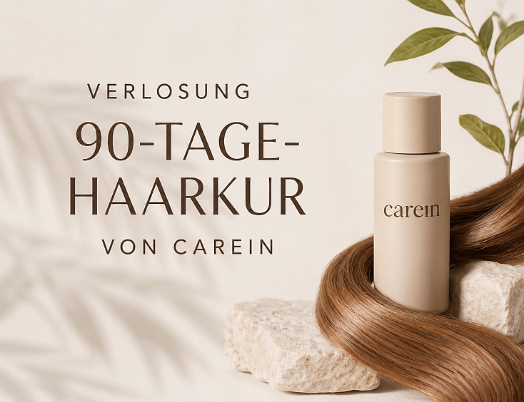 Verlosung 90-Tage-Haarkur von Carein 