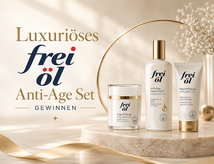 Luxuriöses frei öl Anti-Age Set gewinnen 
