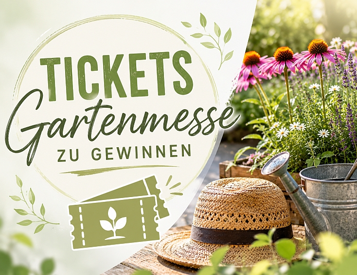 Tickets Gartenmesse zu gewinnen
